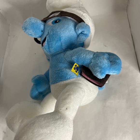 Vintage Brainy Smurf Plush stuffed Build a Bear - Picture 3 of 5